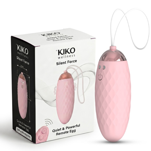 KIKO - 静音轻巧强力遥控震动器 - 粉红色 照片