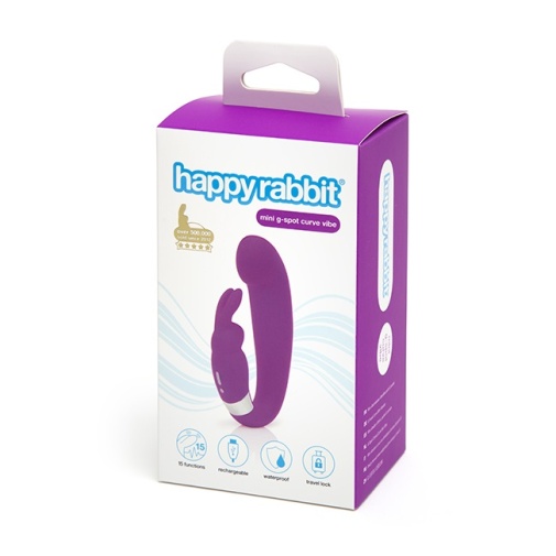 Happy Rabbit - G-Spot Curve Vibrator - Purple photo