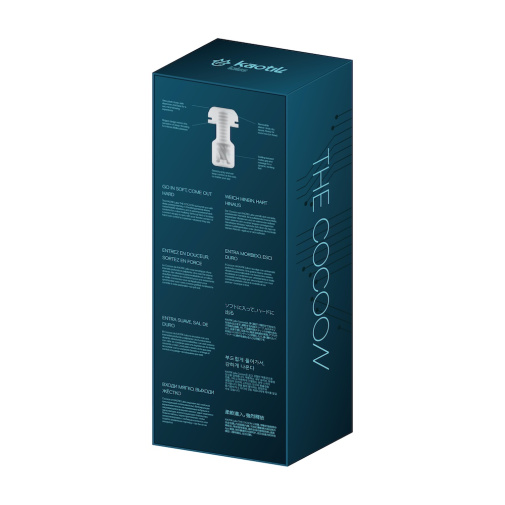 KAOTIK - The Cocoon 可加热抽插震动智能飞机杯 - 黑色 照片