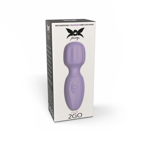 Pixey - 2Go 旅行用迷你按摩器 - 紫色 照片