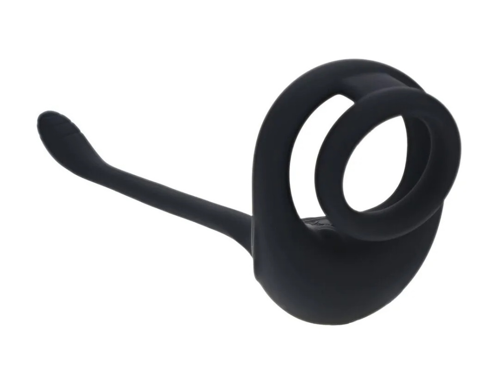 Levelz - Dual Motor Ring w Prostate Stimulator - Black photo-4