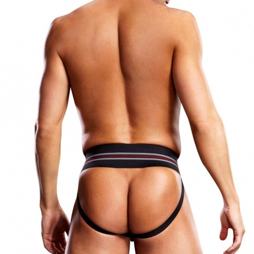 Blueline - Performance Microfiber Jock Strap - Black - L/XL photo