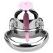 FAAK - Metal Pig Chastity Cage w Catheter - Black photo-5