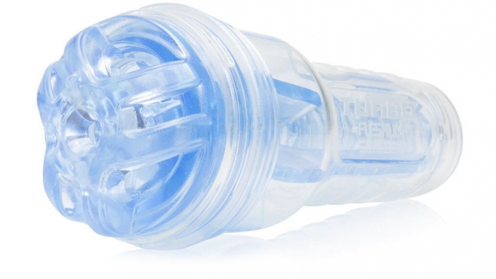 The Fleshlight Turbo™ offers you the most realistic and sati... Fleshlight - Turbo Ignition - Blue Ice photo-5