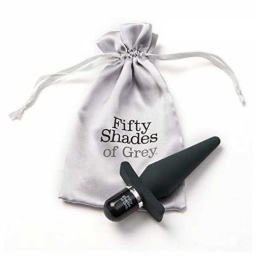 Fifty Shades of Grey - Delicious Fullness T-shaped底震动肛塞 - 黑色 照片