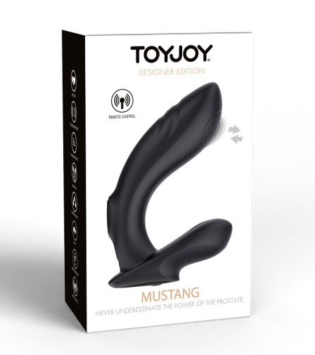 ToyJoy - Mustang 遙控前列腺按摩器 - 黑色 照片