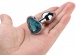 MT - Mini Heart Butt Plug 19mm - Blue photo-2