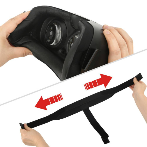 Rends - DPVR-4D Pro Virtual Reality Headseat - Black 照片