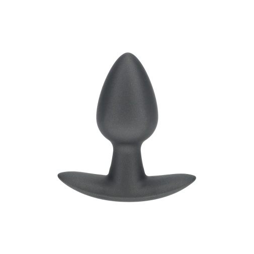 Ouch - Smooth Anal Plug S - Gunmetal photo
