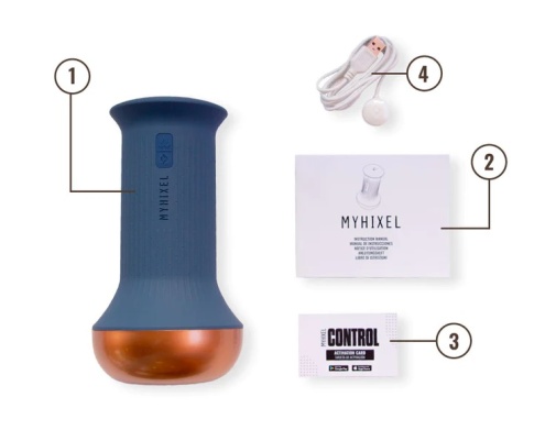 MyHixel - 控制自慰器 - 藍色 照片