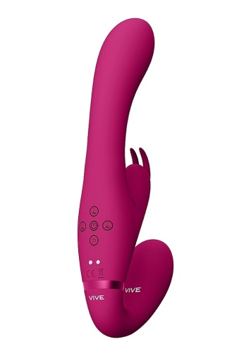 Vive - Suki Strapless Rabbit Strap-On - Pink photo