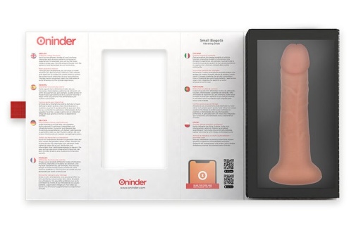 Oninder - Bogota App Controlled Dildo S - Flesh photo