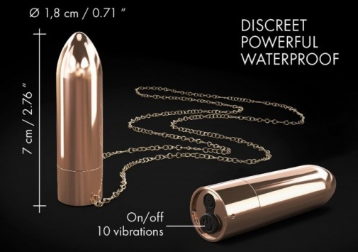 Dorcel - Discreet Pleasure Bullet - Gold photo