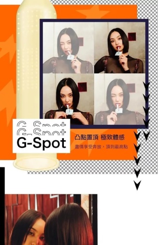 HARU - G-Spot Condoms 4's Pack photo