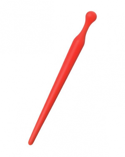 Black&Red - Urethral Silicone Plug - Red photo