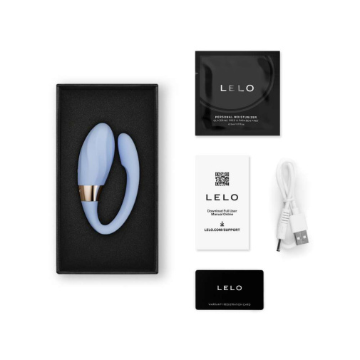 Lelo - Tiani Twist 可APP控双动式情侣按摩器 - 珊瑚绿色 照片