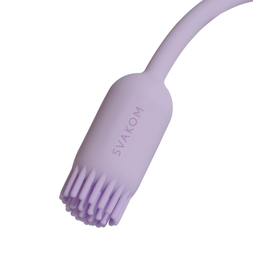 SVAKOM - Plume Interactive Bullet Vibrator - Pastel Lilac photo