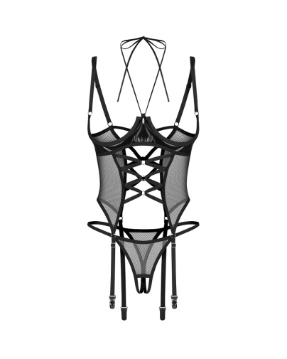 Obsessive - Dominna Corset - Black - S/M 照片