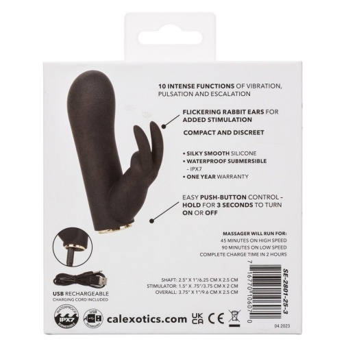 CEN - Raven Bunny Vibrator - Black photo