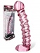 Prisms Erotic Glass - Blushing Shakti Twisted Wand - Pink photo-4
