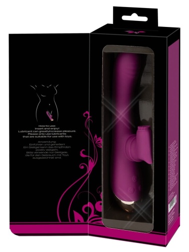 Javida - Moving 2 Function Vibrator - Purple photo