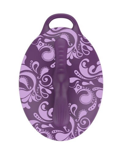 Bouncy Bliss - Flow Vibro Grinder Pillow - Purple photo