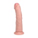 RealRock - 8" 旋轉震動弧形仿真假陽具 連陰囊 - 肉色 照片