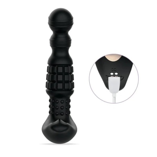 Honey Play Box - Pineapple Vibro Prostate Massager - Black 照片