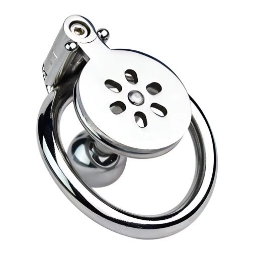 FAAK - Chastity Cage 191 45mm w Belt - Silver 照片