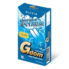 Olivia - G-dom Swift Finger Condoms 18's Pack photo