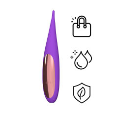 Lelo - DOT Travel Clitoral Vibrator - Purple photo