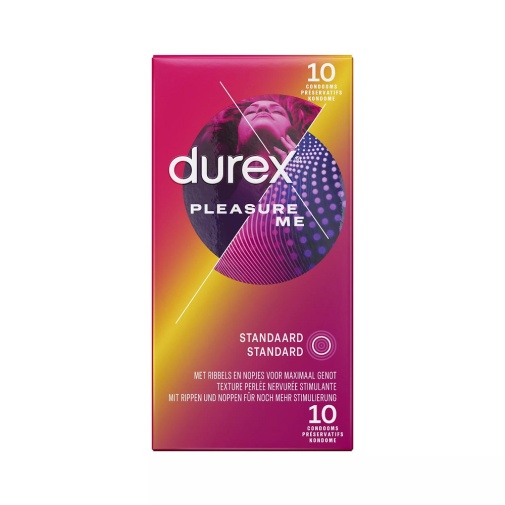 Durex - Pleasure Me Condoms 10's Pack photo