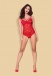 Obsessive - 860-TED-3 Teddy - Red - S/M photo-3