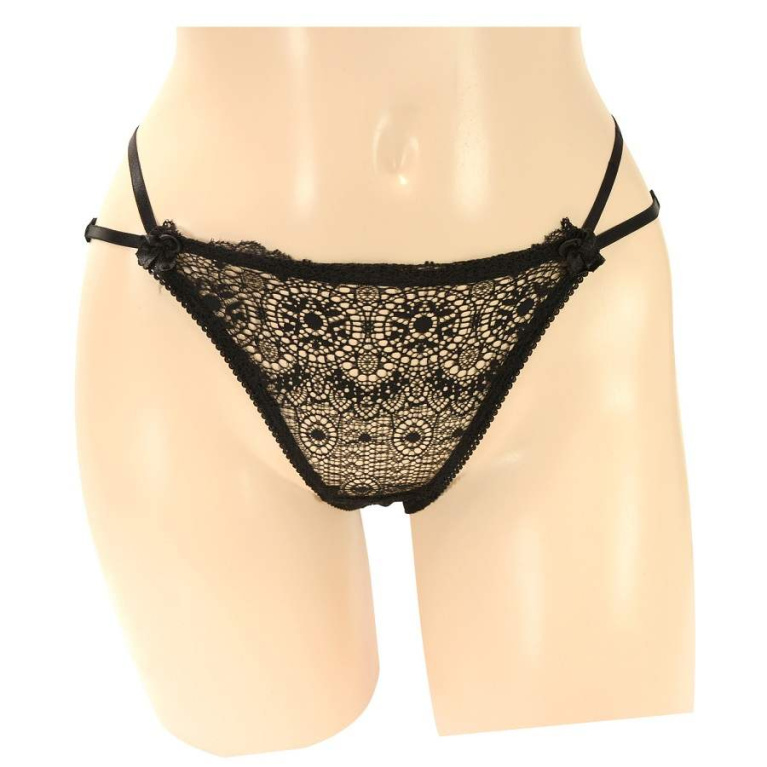NPG - P120 Lace Sexy Panties - Black photo