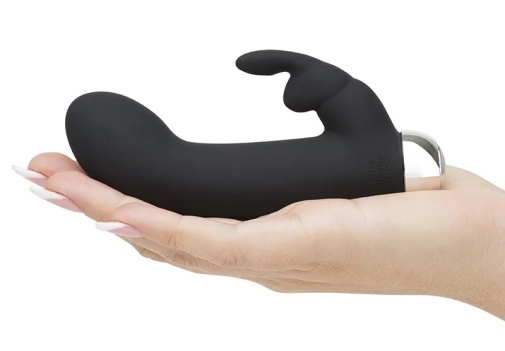Fifty Shades of Grey - Greedy Girl Mini Rabbit Vibrator - Black photo