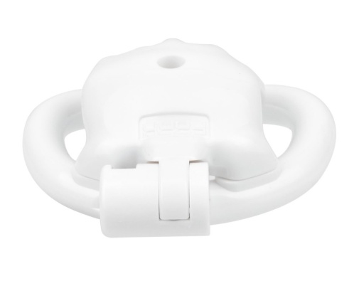 FAAK - Hand Shaped Resin Chastity Cage - White 照片