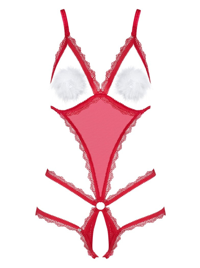 Obsessive - Merrynel Christmas Teddy - Red - XXL photo