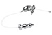 FAAK - Metal Chastity Cage w Catheter & Plug 照片-6