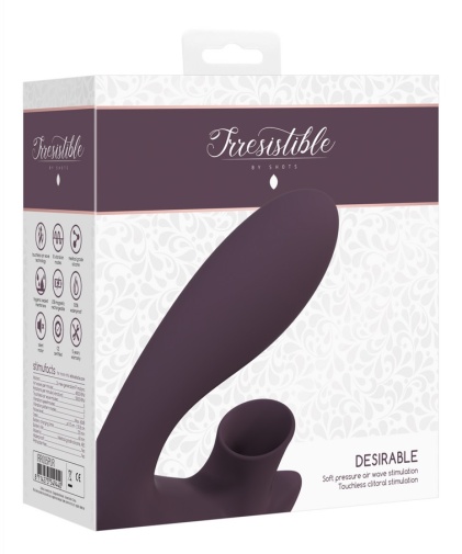 Irresistible - Desirable Bendable Vibrator - Purple photo