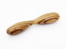 DeeLeeDoo - Hoop 木製假陽具 - 斑馬木 照片