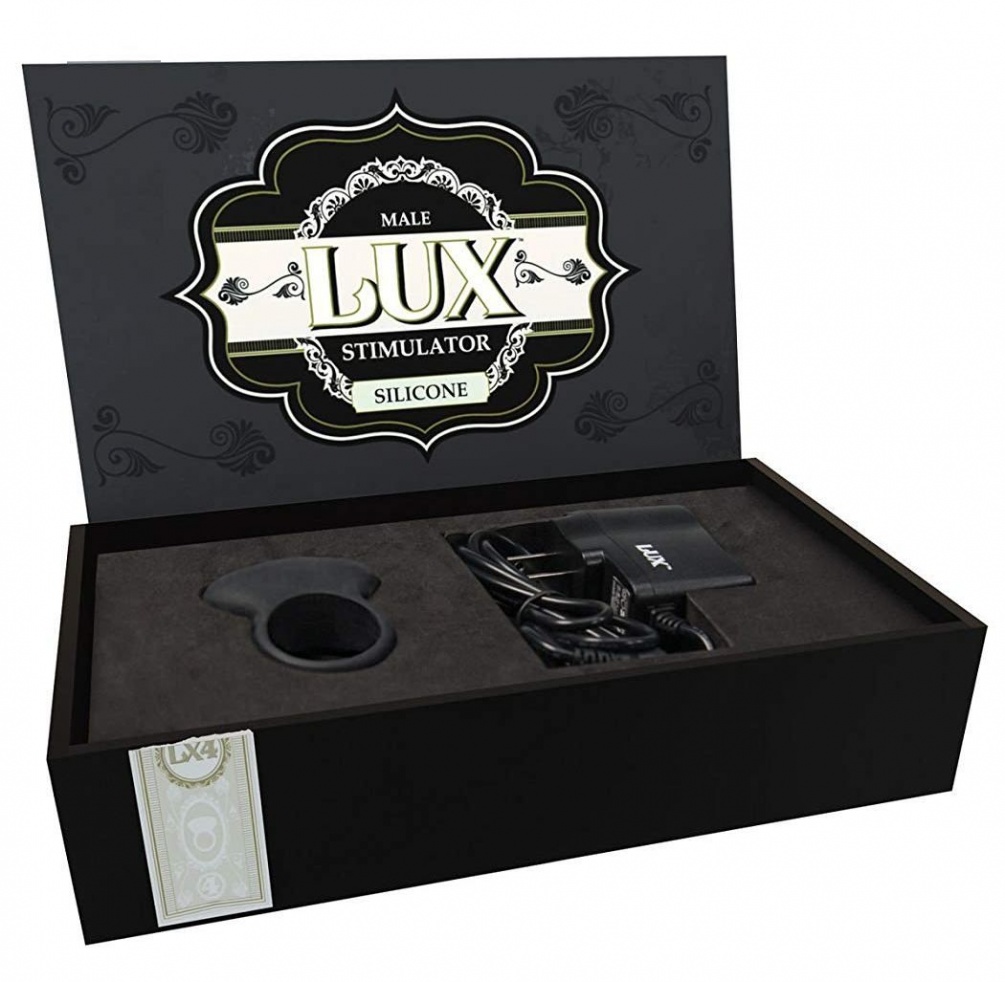 LX4+ is made for the couple in search of a new adventure. De... Lux - LX4 Vibro Cock Ring - Black photo-4