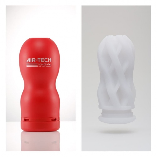 Tenga - Air-Tech 重複使用型真空杯 標准型 - 紅色 照片