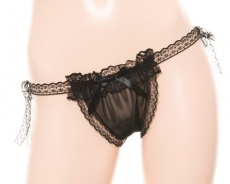 Costume Garden - GB-295 Black Lace Panty photo