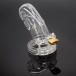 FAAK - Long Whale Chastity Cage - Clear photo-5