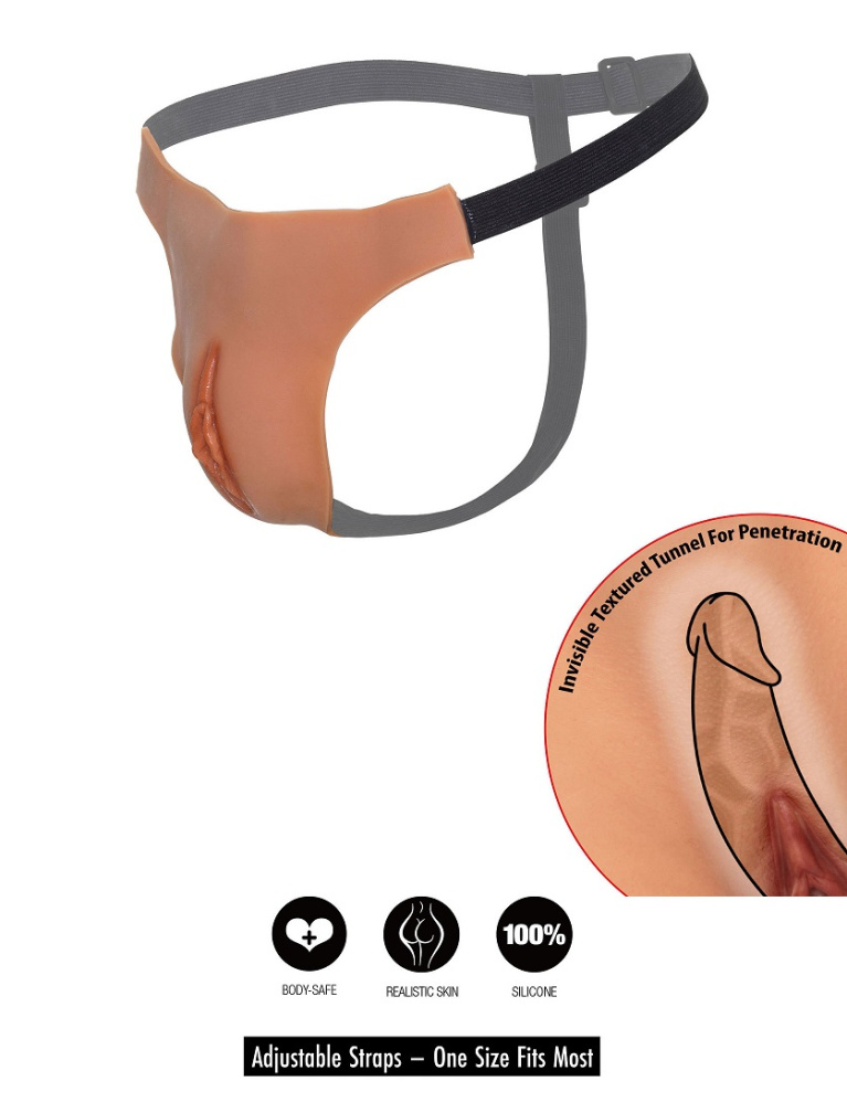 Hidden Desire - 穿戴式束帶連逼真陰道 照片