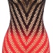 Ohyeah - Gradient Dress - Black/Red - XL photo-8