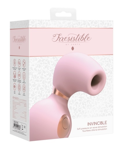 Irresistible - Invincible 阴蒂刺激器 - 粉红色 照片