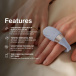 Lelo - Tiani Twist 可APP控双动式情侣按摩器 - 珊瑚绿色 照片-7