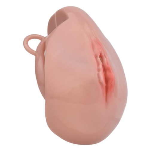 FAAK - Clitoris Chastity Cage w Belt & Plug - Skin 照片