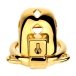 FAAK - Chastity Cage 184 w Belt & Plug - Gold 照片-12